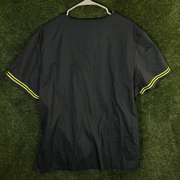 Star Wars Scrubs Top Mens XL Black Stormtrooper Empire Mesh Pockets Shirt Sci-Fi - Picture 11 of 11